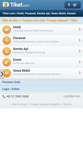 Tiket.com mobile截图4