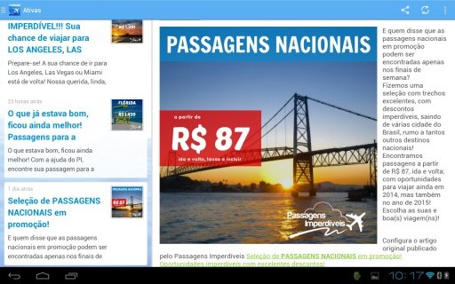 Passagens Imperdíveis截图2