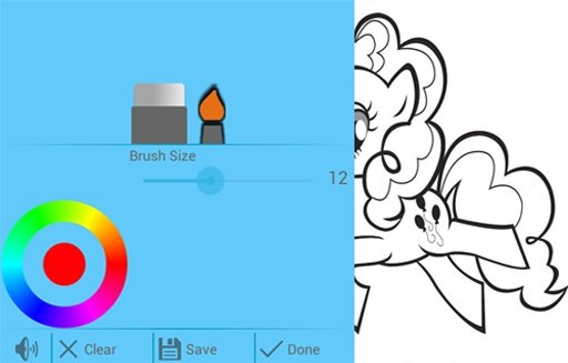 My Little Pony Coloring Game截图1