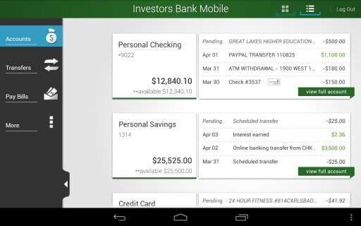 Investors Bank Mobile截图4