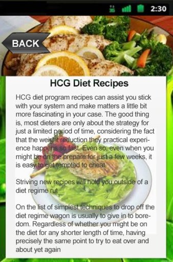 HCG Diet Recipes截图6