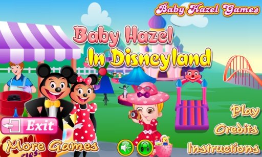 Baby Hazel In Disneyland截图2