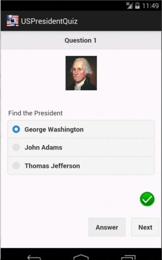 Find your US President Quiz截图1