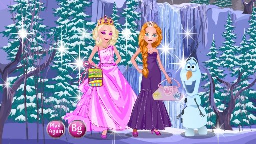 Elsa With Anna Dressup截图3