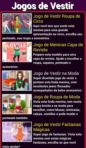 Jogos de Vestir截图1