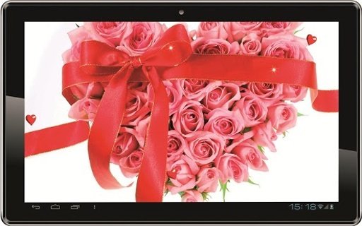 Love Roses HD live wallpaper截图2