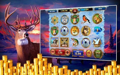 Winter Slots 2 - Casino Pokies截图2