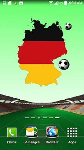 Germany Football LWP截图3