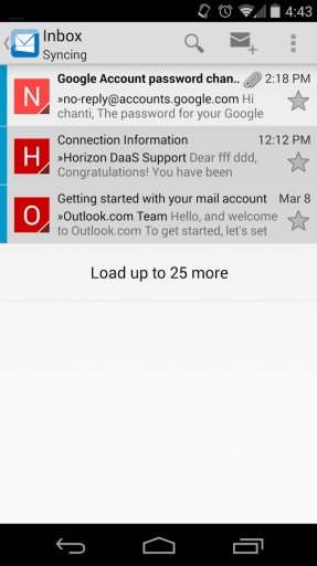 Hotmail Touch (Email Client)截图5