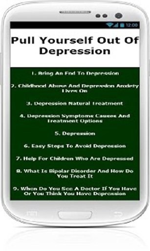 Get Yourself Out Of Depression截图5