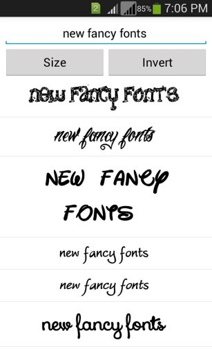 Free Fancy Fonts截图1