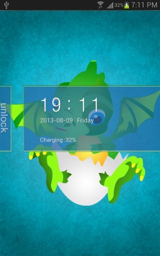 Green Baby Dragon Go Locker截图3