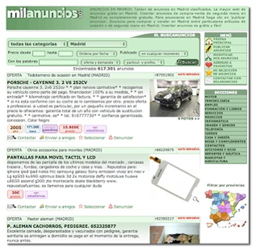 Milanuncios m&oacute;vil截图1