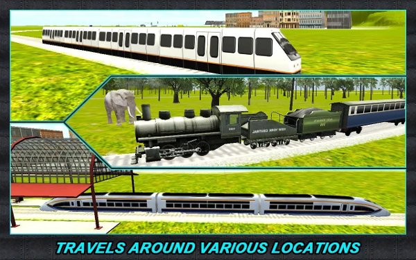真正的火车司机3D模拟器截图1