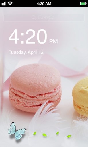 Butterfly Lock Screen截图7