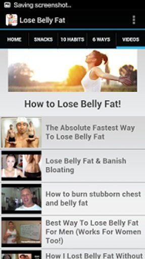 Lose Belly Fat!截图10