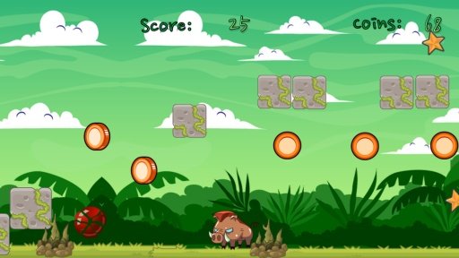 Clumsy Ball - Bouncy Red Ball截图6