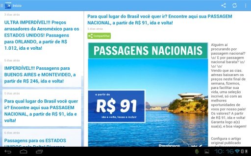 Passagens Imperdíveis截图1