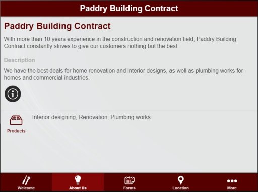 Paddry Building Contract截图2