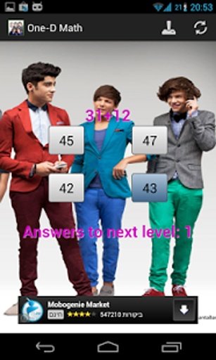 One Direction Math截图6
