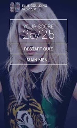 Ellie Goulding Music Quiz截图3