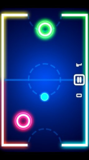 Glow Air Hockey Deluxe截图7