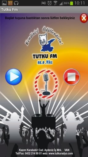 Tutku FM Radyo Dinle截图1