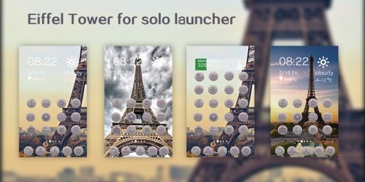 Eiffeltower Theme &amp; Wallpapers截图4