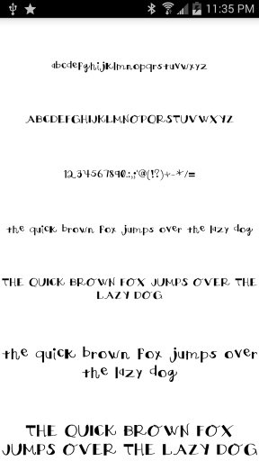 Free Fonts Pack 20截图3