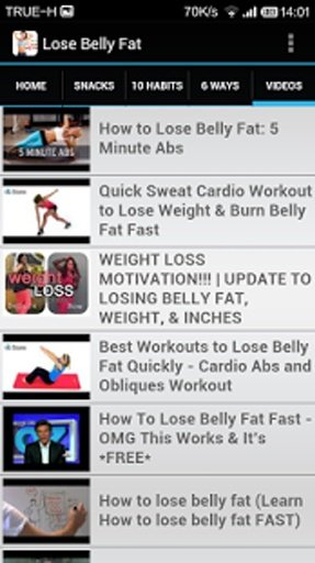 Lose Belly Fat!截图6