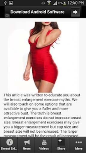 Breast Enlargement Exercise截图1