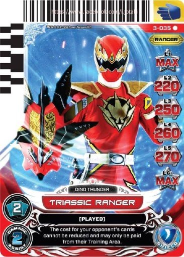 Power Ranger Card截图5