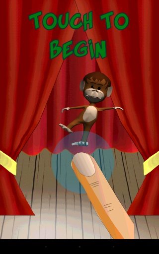 Funky Monkey 3D Circus Game截图1