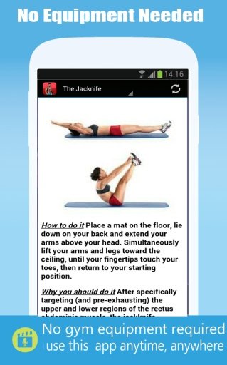 Simple Six Pack Abs Workout截图1