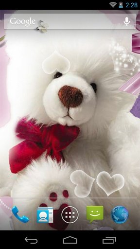 Teddy Bear HD live wallpaper截图1