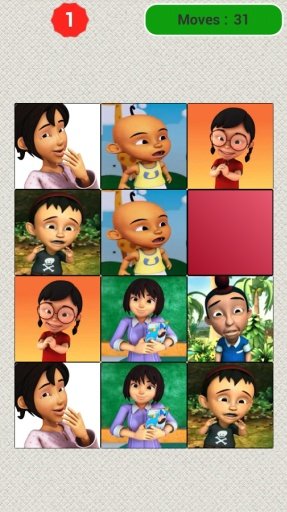 Upin &amp; Ipin Memory Game (New)截图9