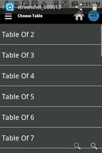 Math Tables截图2
