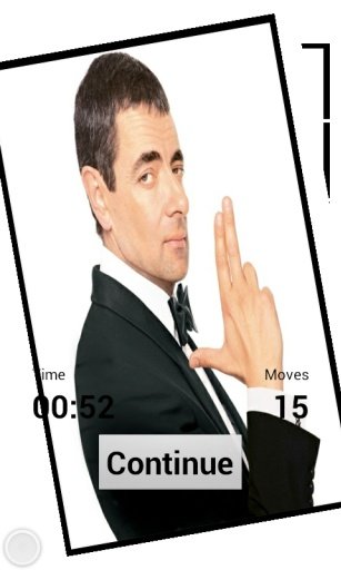 Mr Bean Puzzle Game截图4