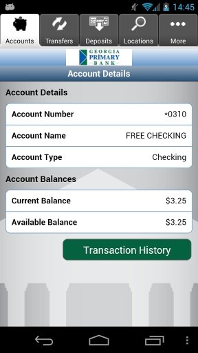 Georgia Primary Bank Mobile截图3