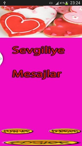 Sevgiliye Romantik Mesajlar截图1