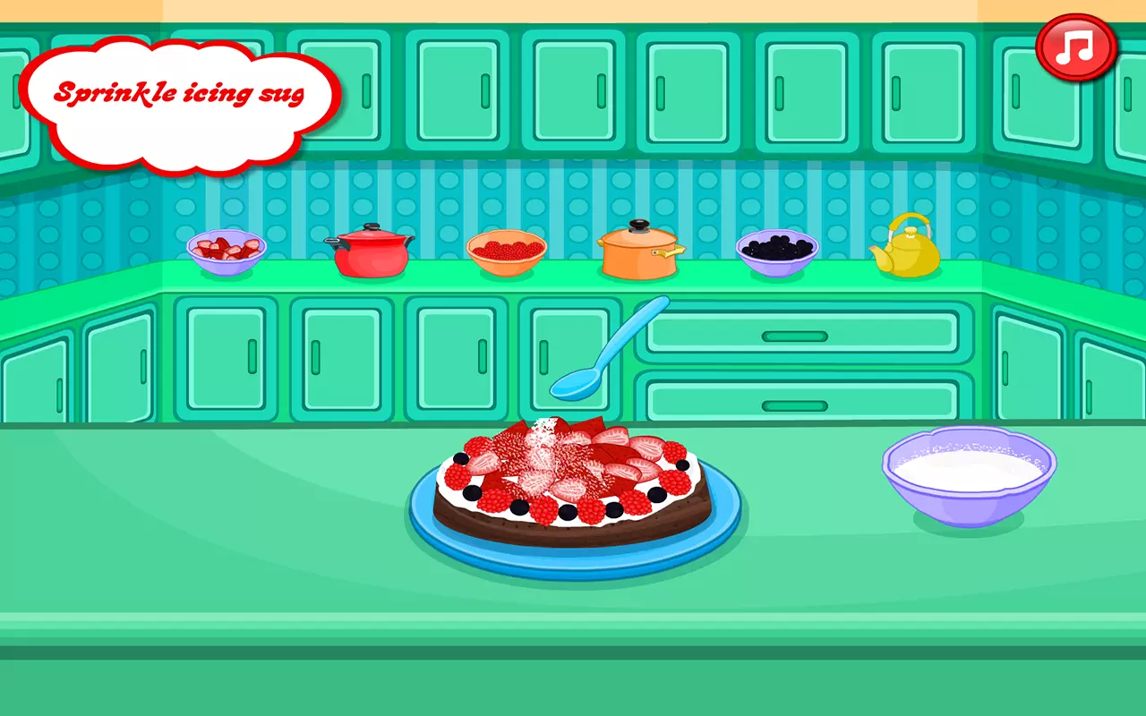 Berry Sponge Cooking Games截图4