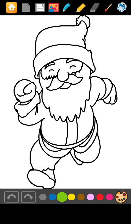 Christmas and Santa Coloring截图4