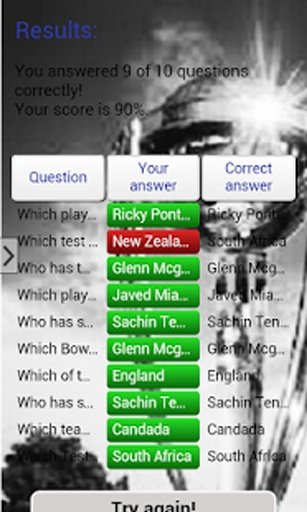 World Cup Cricket Trivia截图3