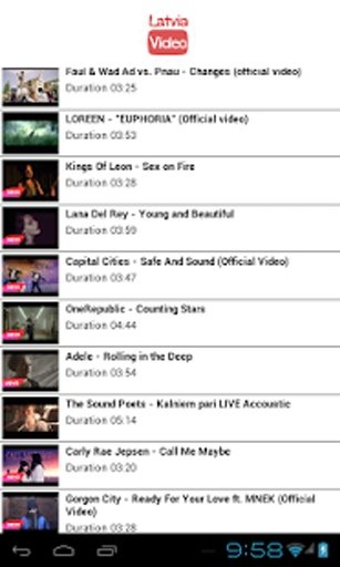 Latvija Music Hot Video截图4