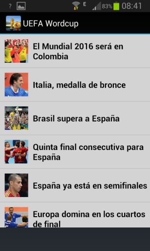 World Cup Team Spain截图5