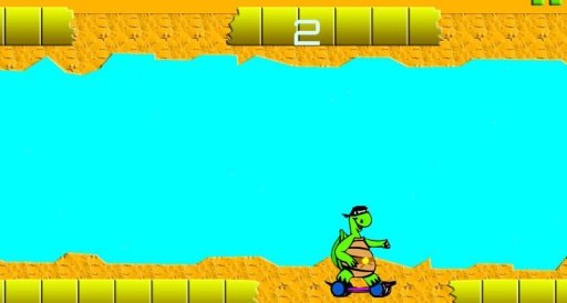 Cool Ninja Turtle skater game截图4