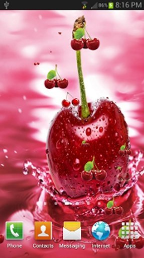 Fallin Cherries Live Wallpaper截图3