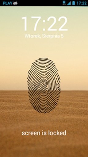 Fingerprint Lock Sceen截图2