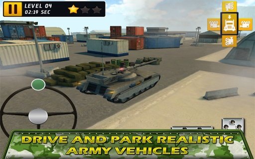 Drive Tank Parking Combat 3D截图3