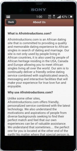 African Datings For Singles截图1